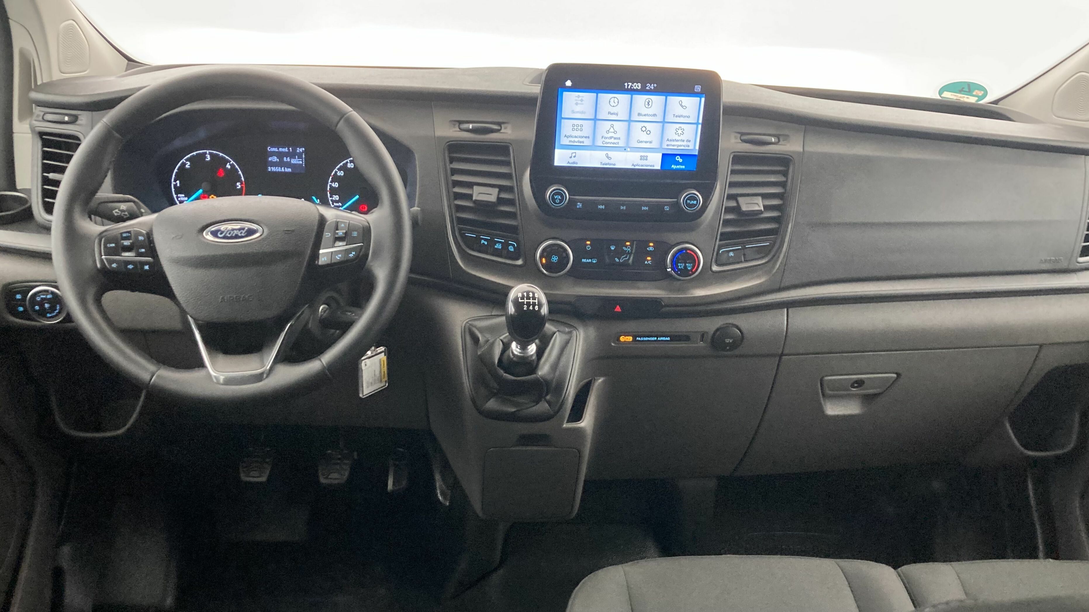 ford transit custom trend l2h1 9pl 2.0 ECOBLUE 130 2023 frozen white 16