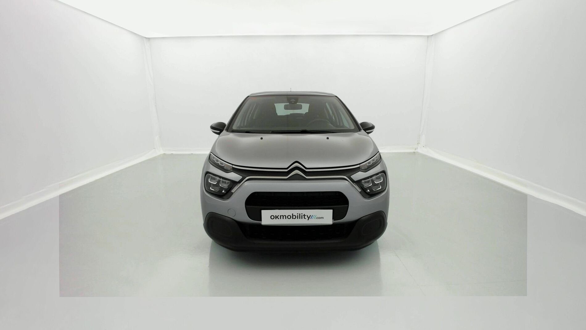 citroen c3 feel 1.2 PURETECH 83 2021 gris artense/toit noir onyx 4