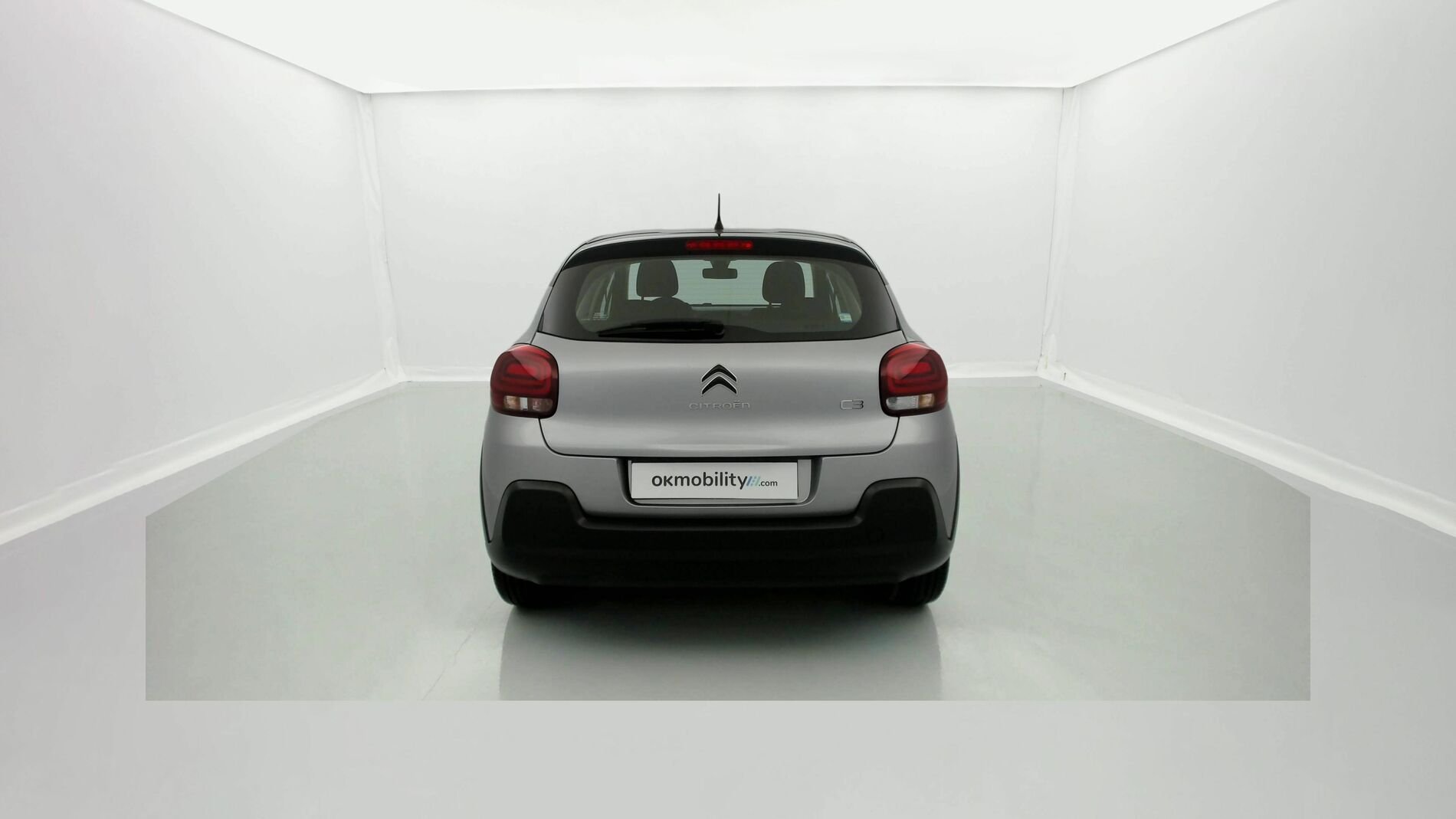 citroen c3 feel 1.2 PURETECH 83 2021 gris artense/toit noir onyx 10