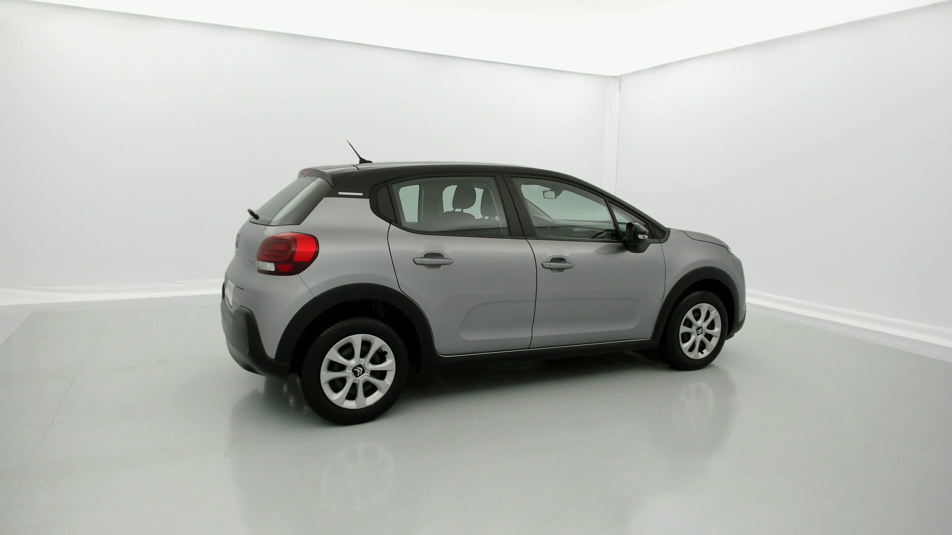 citroen c3 feel 1.2 PURETECH 83 2021 gris artense/toit noir onyx 12