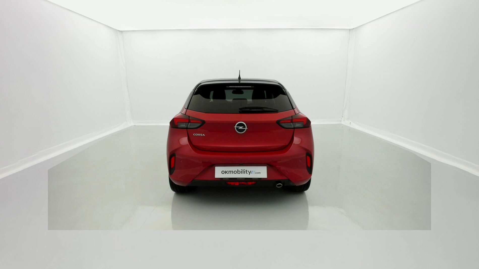 opel corsa gs line 1.2 100 2022 rojo incandescente / negro 6