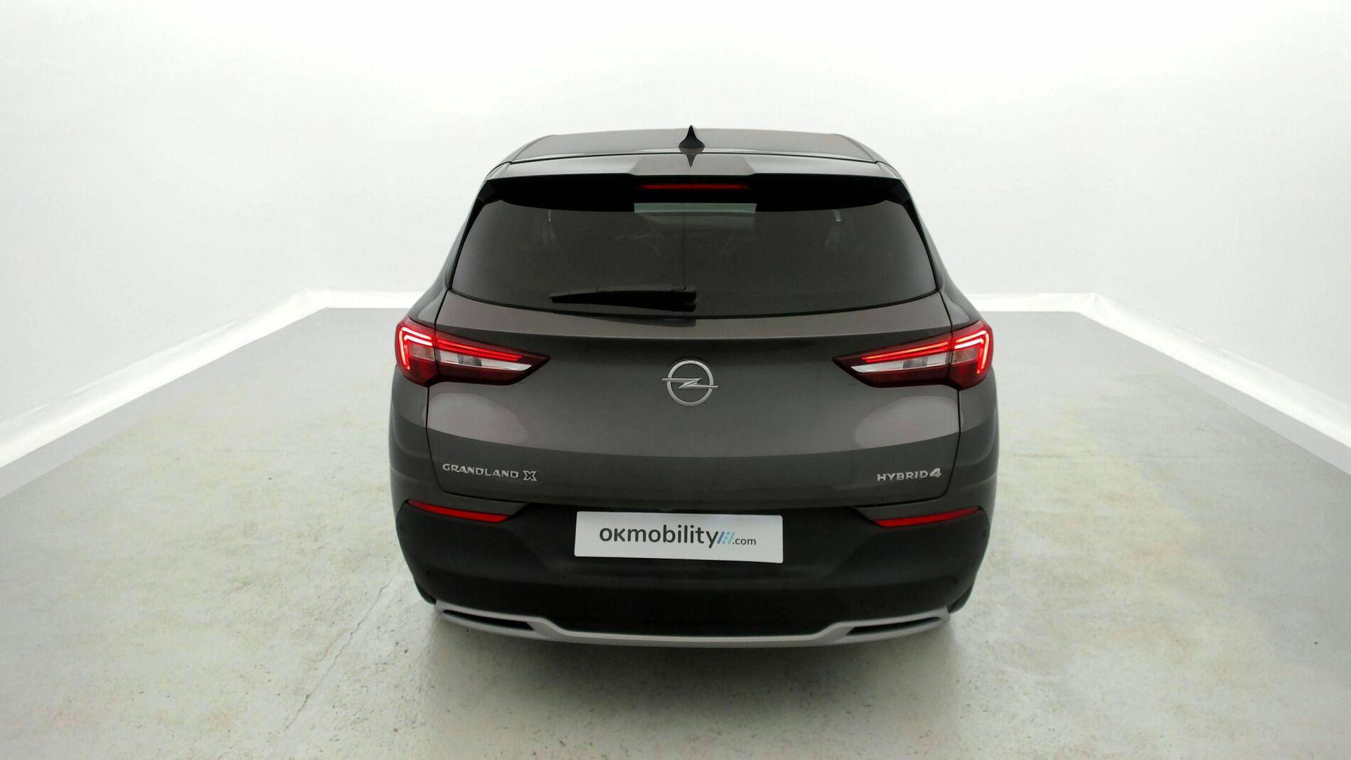 opel grandland x ultimate 1.6 PHEV 300 AT 2021 gris moai / techo negro 4