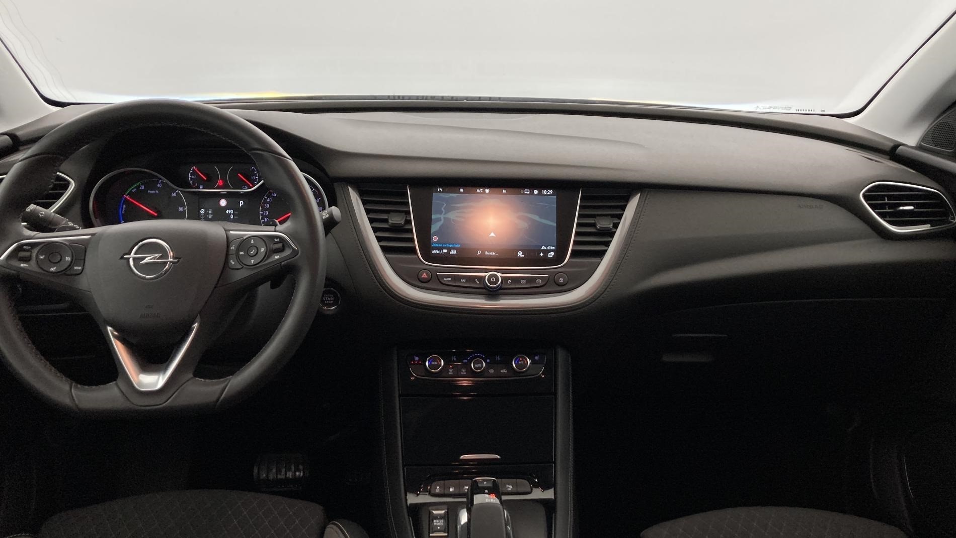 opel grandland x ultimate 1.6 PHEV 300 AT 2021 gris moai / techo negro 12