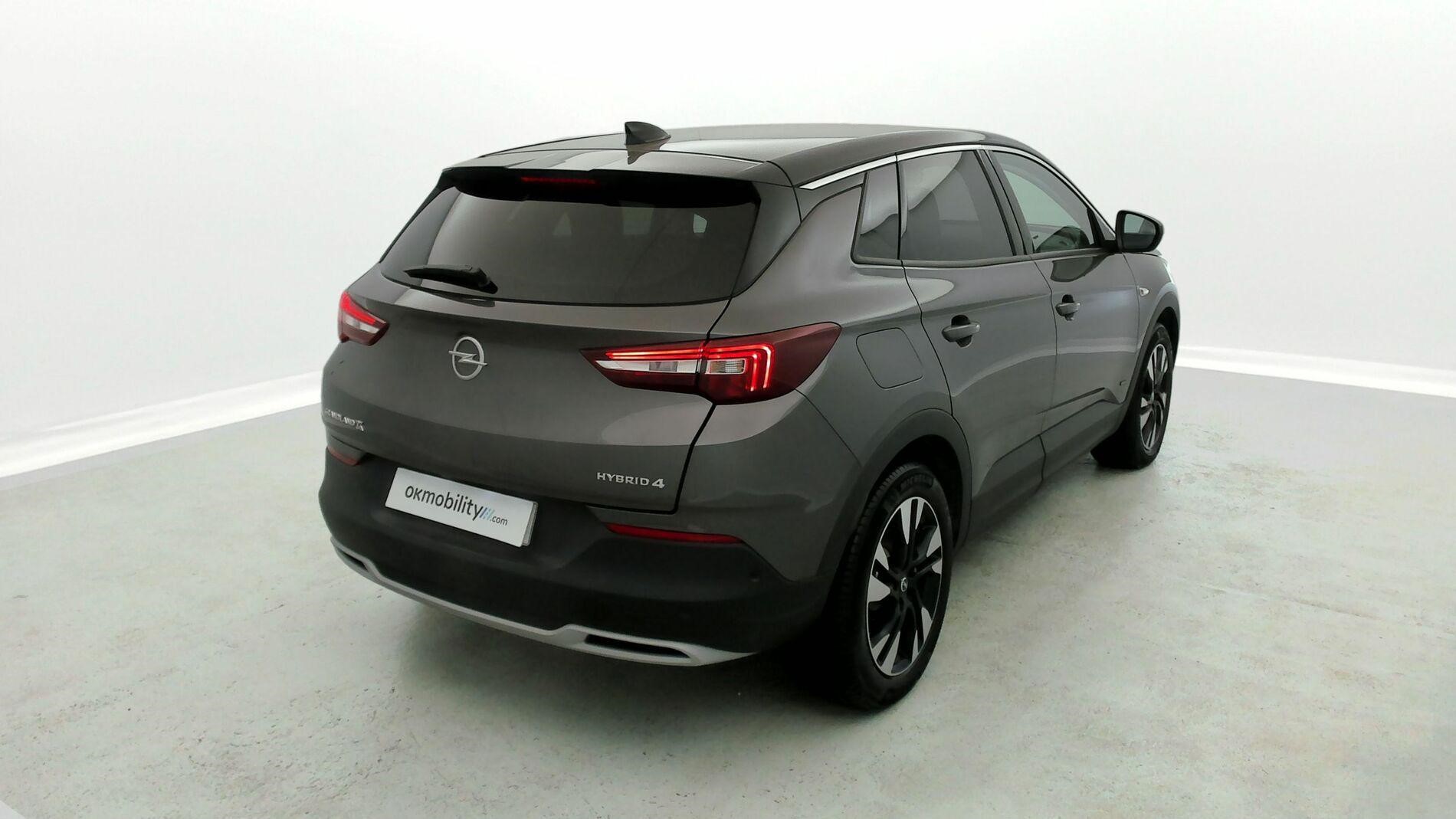 opel grandland x ultimate 1.6 PHEV 300 AT 2021 gris moai / techo negro 5