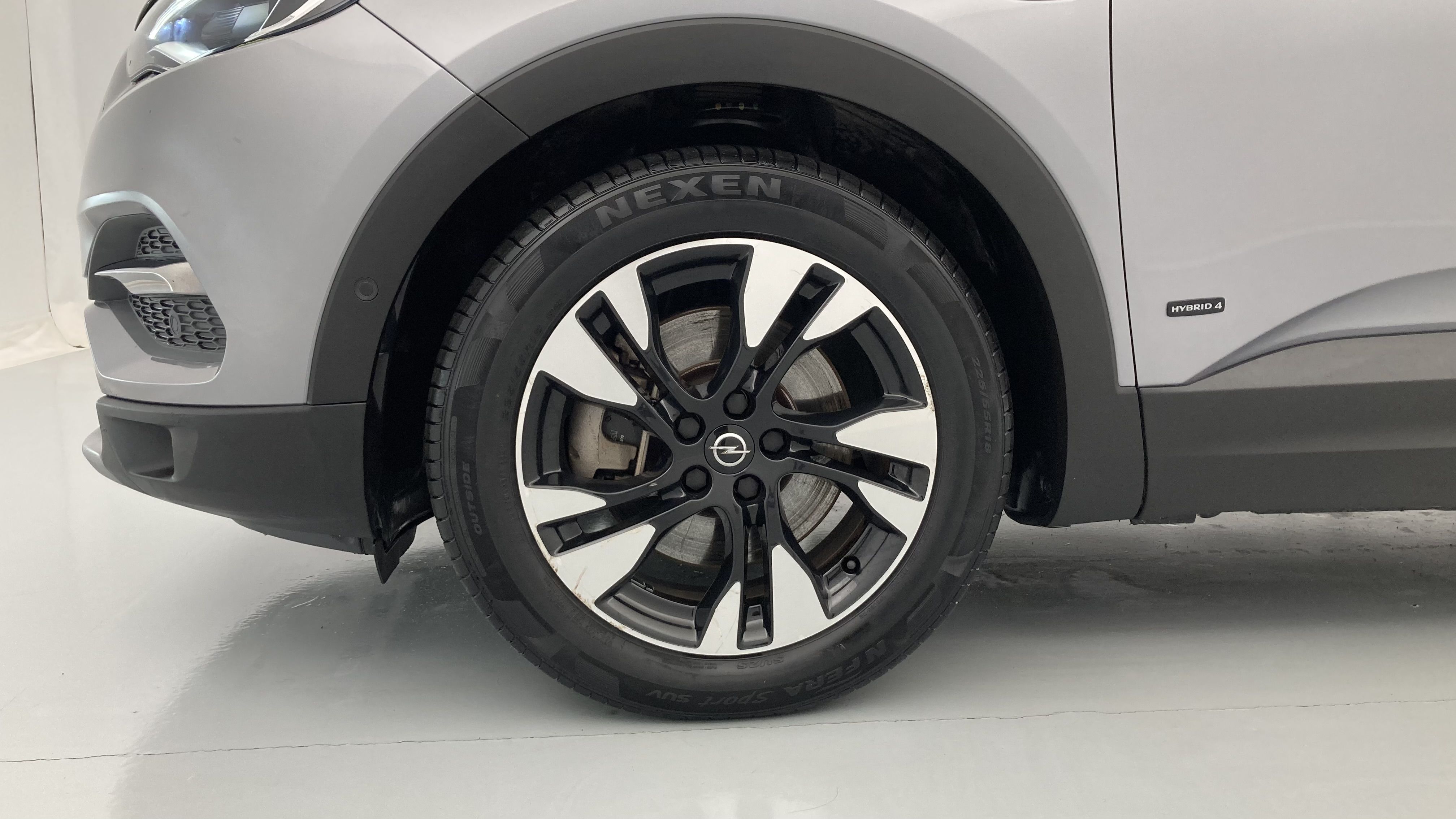 opel grandland x ultimate 1.6 PHEV 300 AT 2021 gris himalaya / techo negro 39