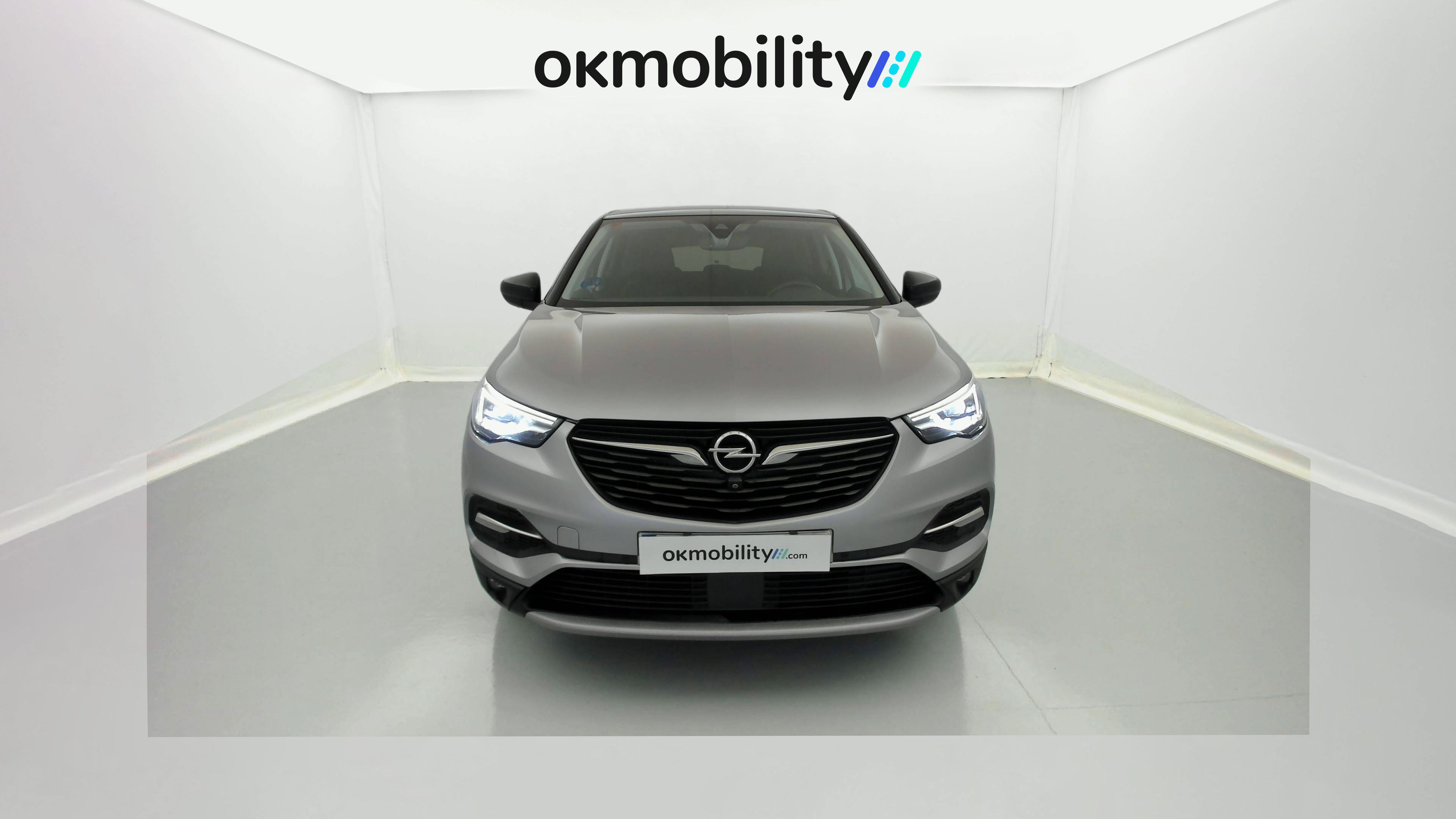 opel grandland x ultimate 1.6 PHEV 300 AT 2021 gris himalaya / techo negro 4