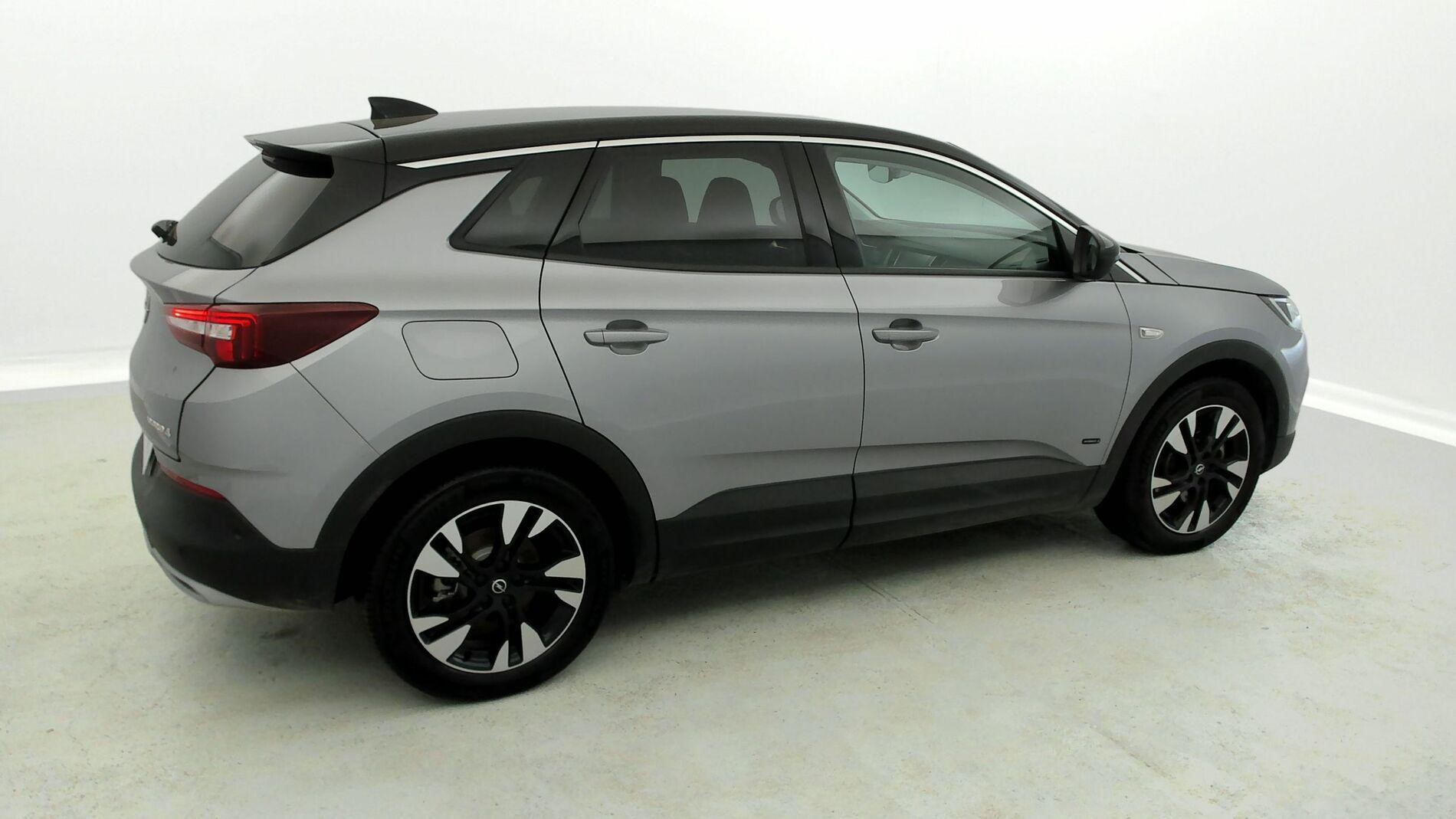 opel grandland x ultimate 1.6 PHEV 300 AT 2021 gris himalaya / techo negro 7
