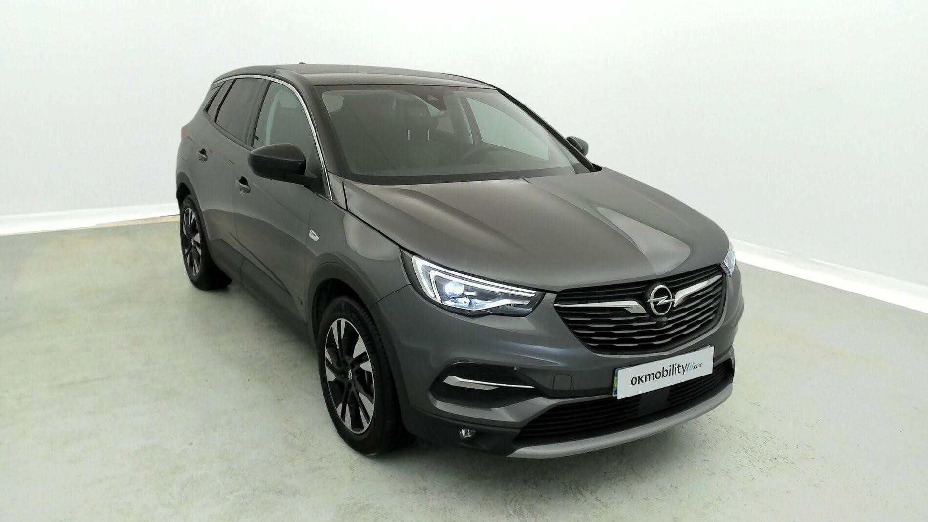 opel grandland x ultimate 1.6 PHEV 300 AT 2021 gris moai / techo negro 9