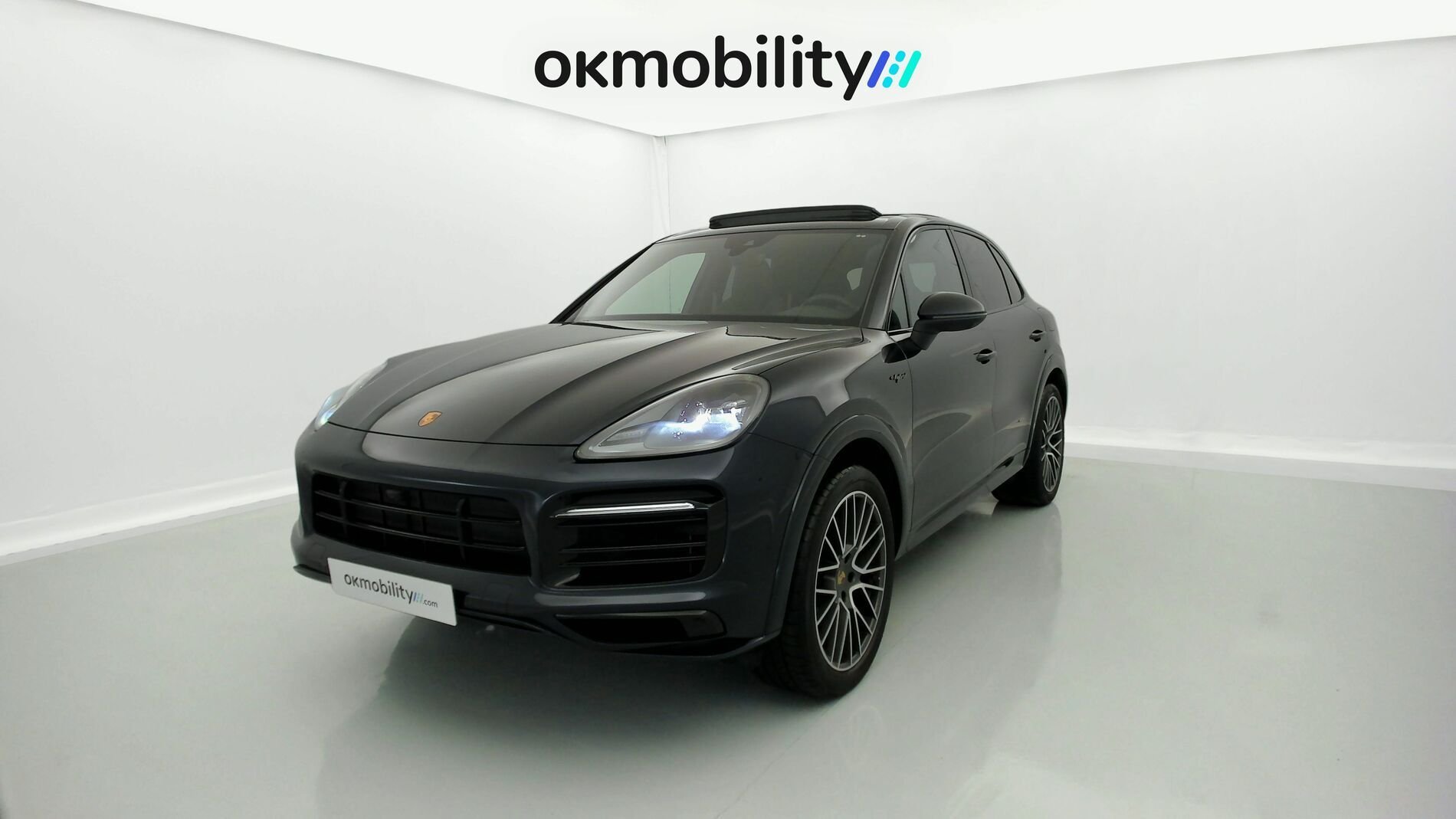 porsche cayenne platinum edition 3.0 E-HYBRID 462 TIPTRONIC 2023 azul moonlight metalizado 1