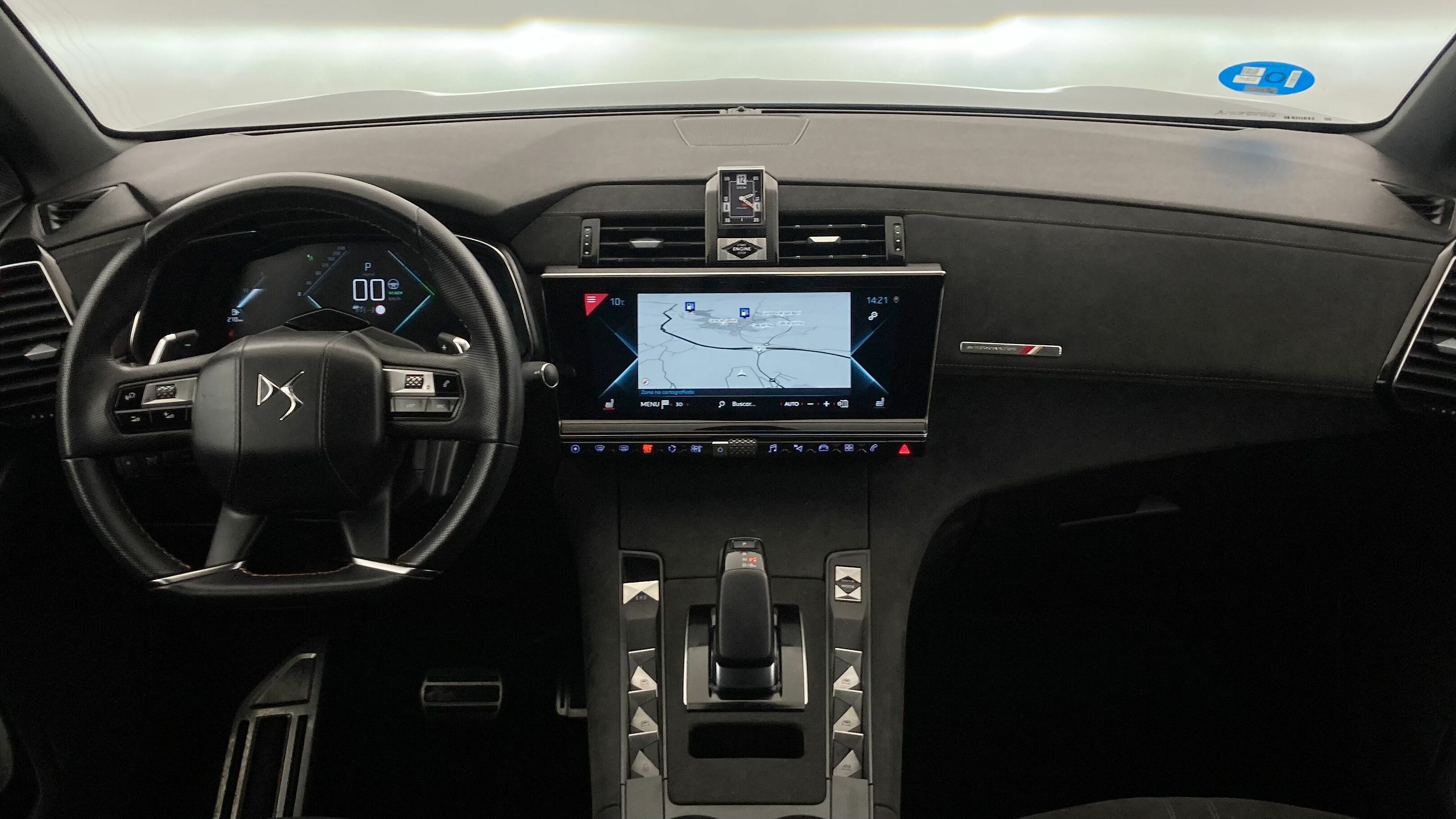 ds ds7 crossback performance line + E-TENSE 300 CA 2022 negro perla 15