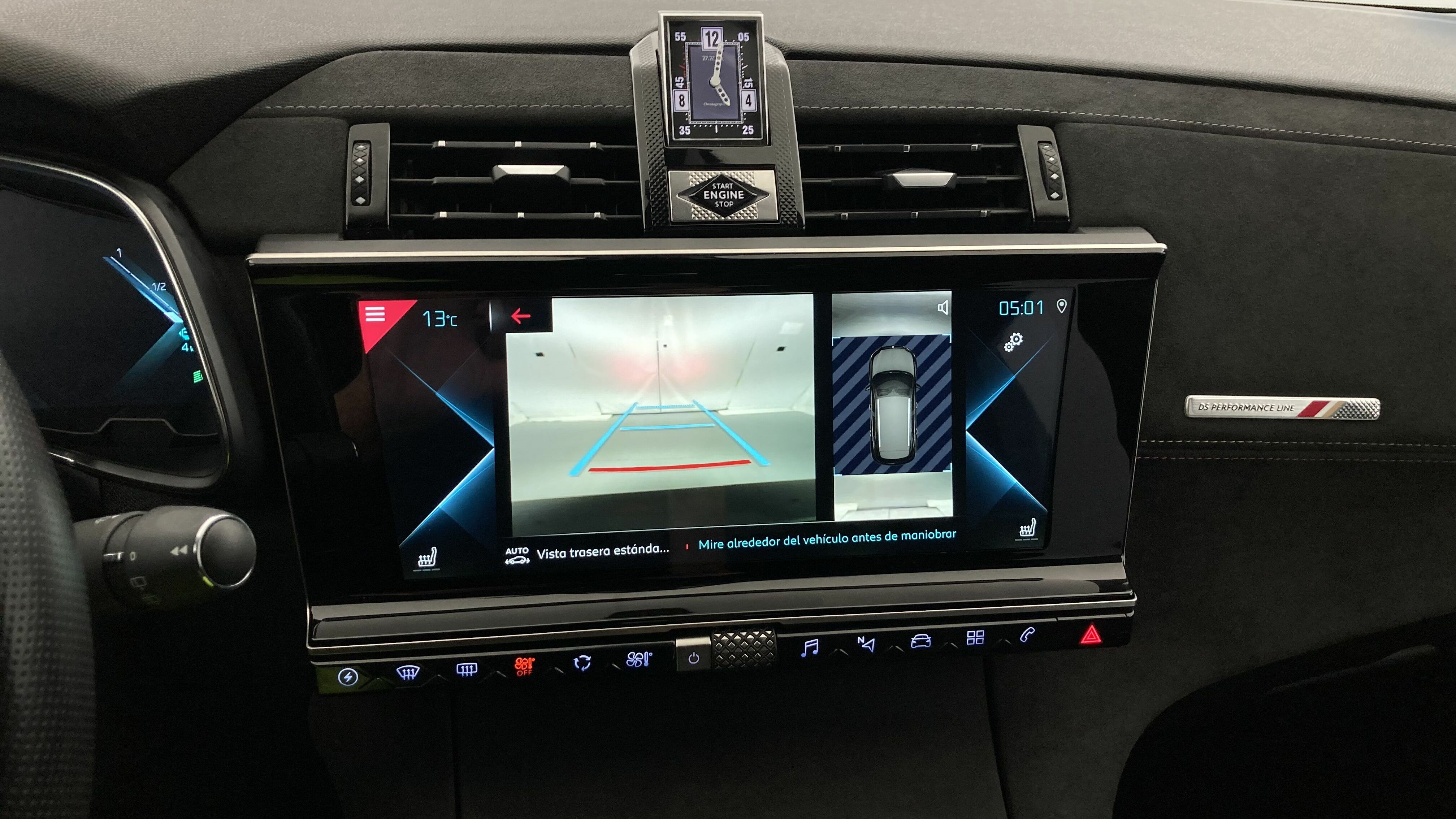 ds ds7 crossback performance line + E-TENSE 300 CA 2022 gris platino 20