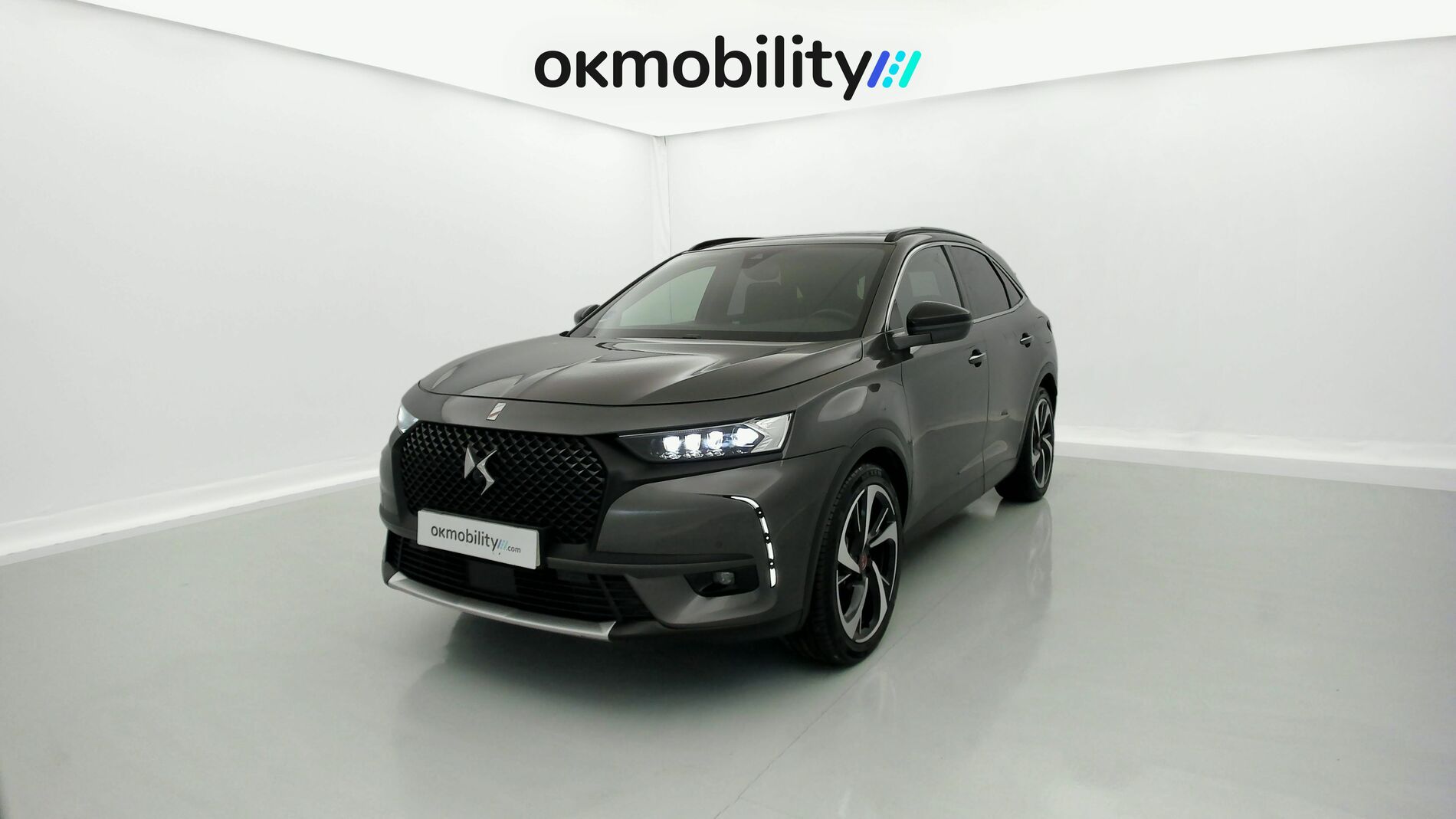 ds ds7 crossback performance line + E-TENSE 300 CA 2022 gris platino 1