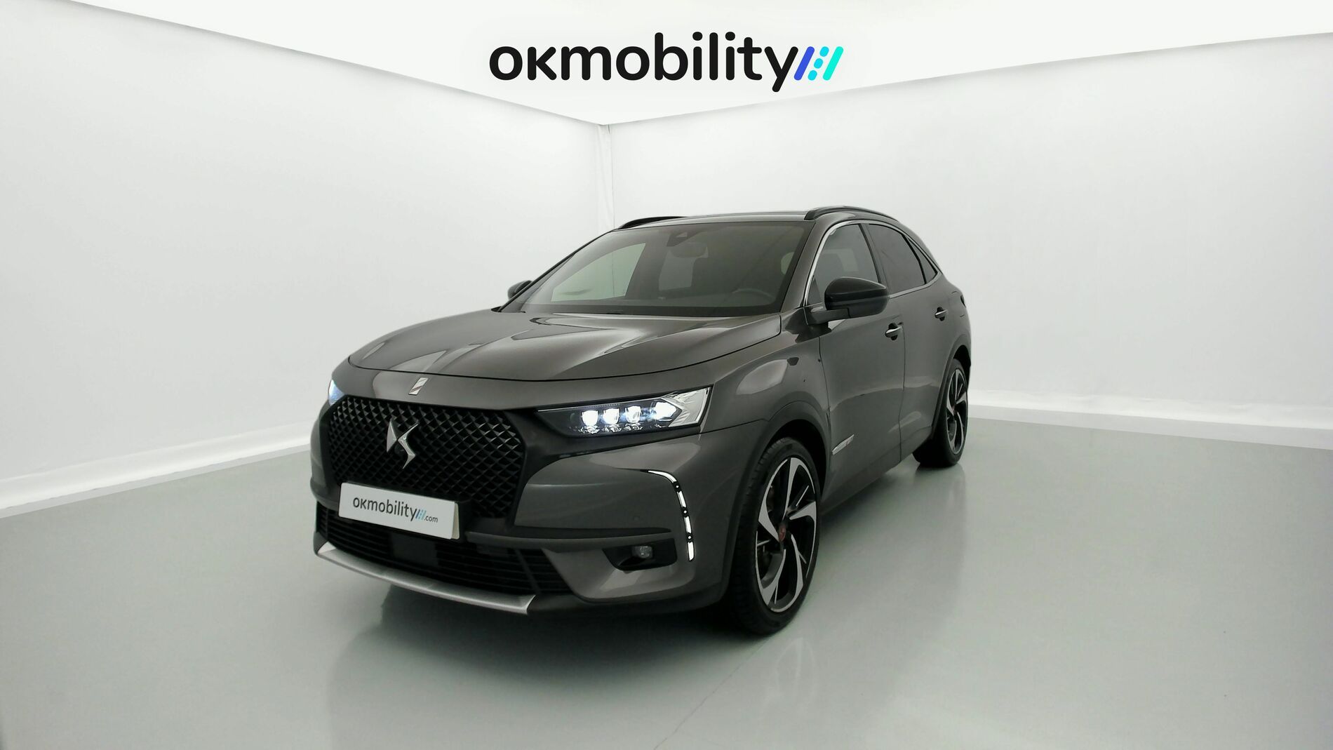 ds ds7 crossback performance line + E-TENSE 300 CA 2022 gris platino 1