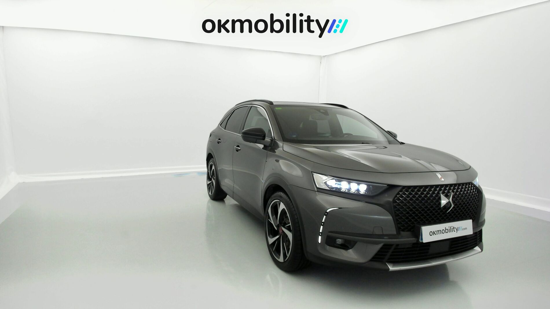 ds ds7 crossback performance line + E-TENSE 300 CA 2022 gris platino 3