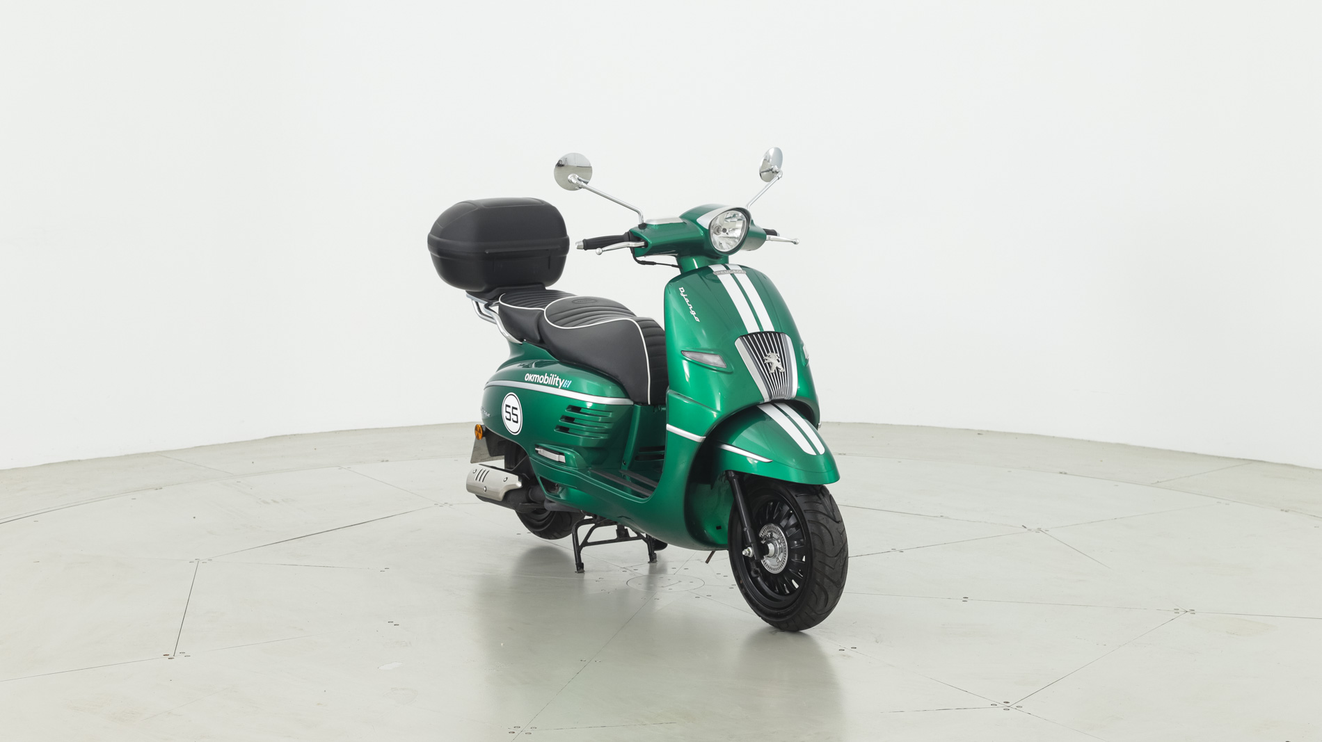 peugeot django 125 shadow 125CC 2022 racing green 3