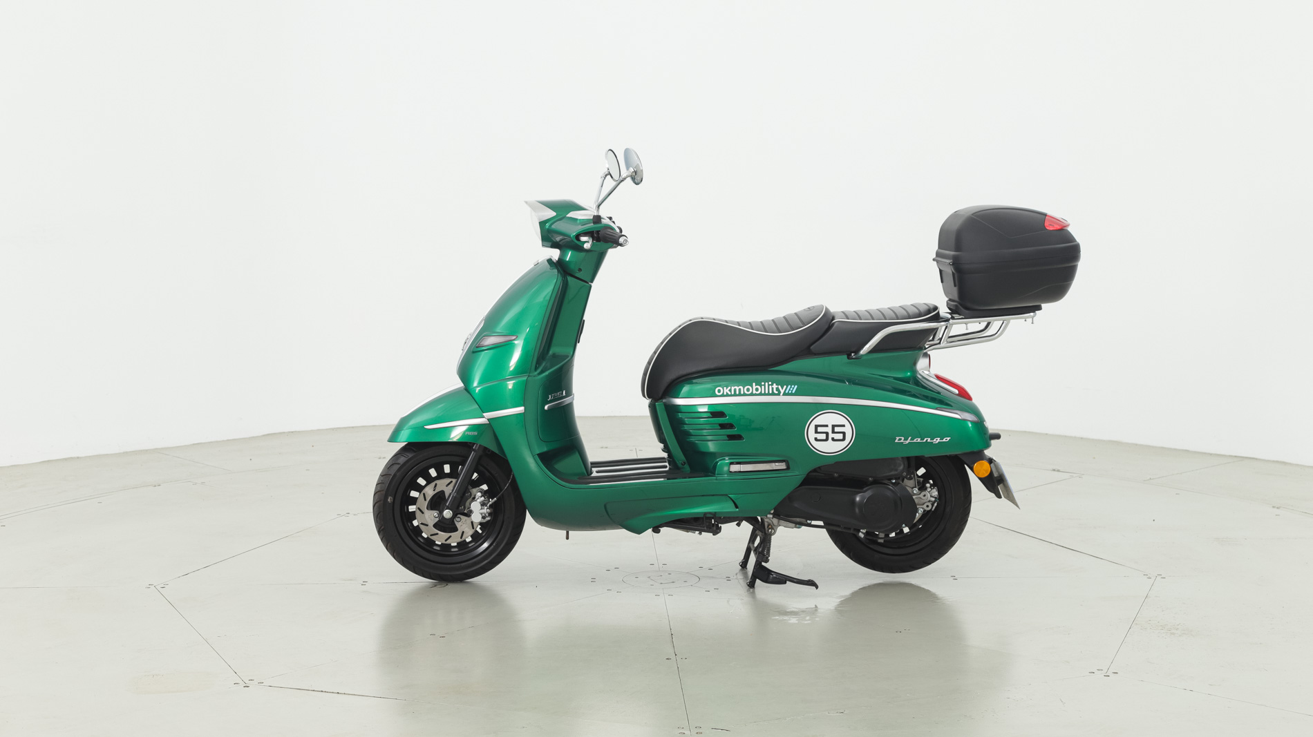 peugeot django 125 shadow 125CC 2022 racing green 8