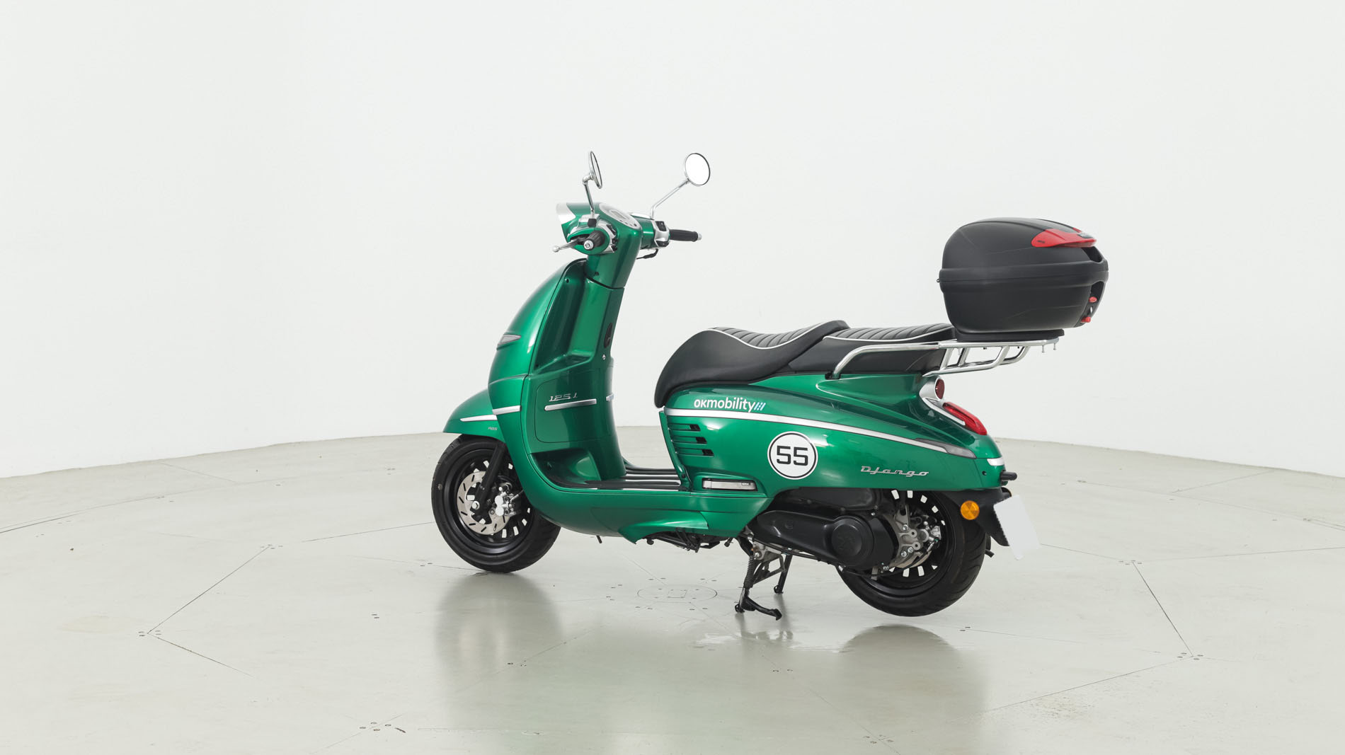 peugeot django 125 shadow 125CC 2022 racing green 9