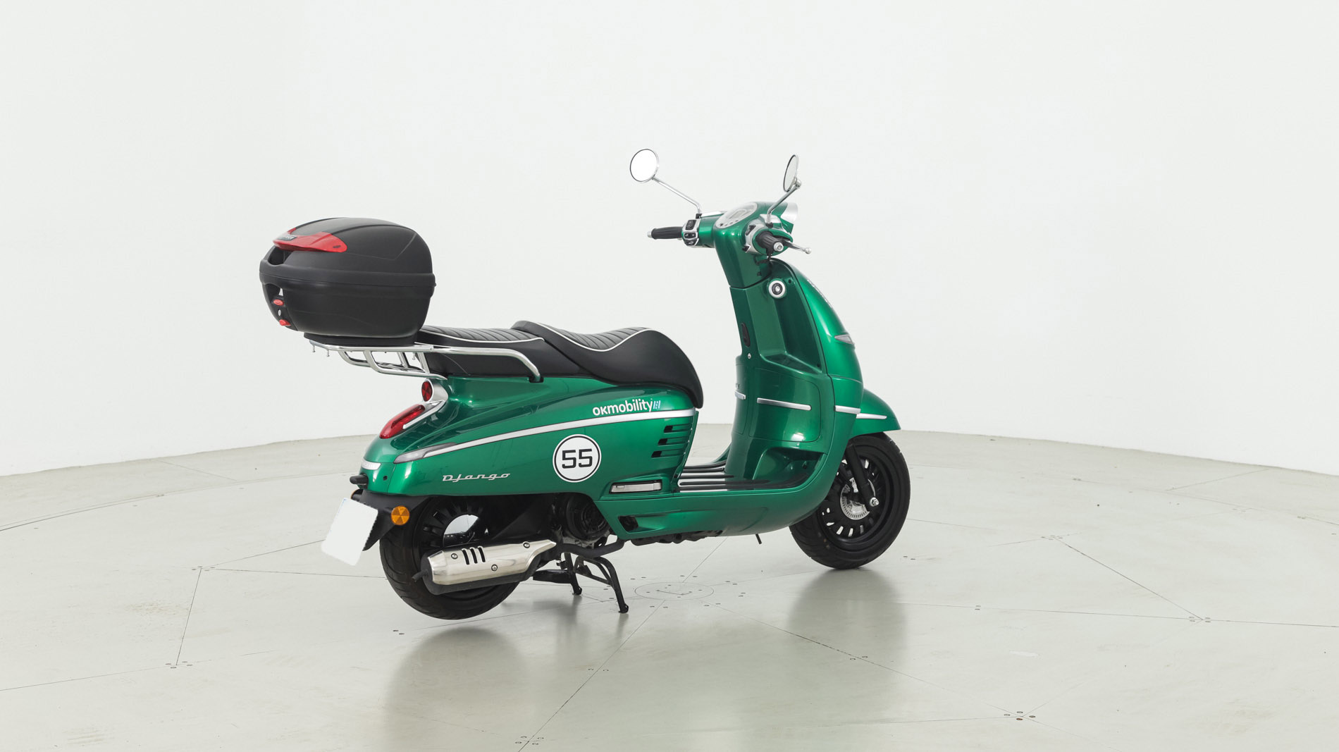 peugeot django 125 shadow 125CC 2022 racing green 13