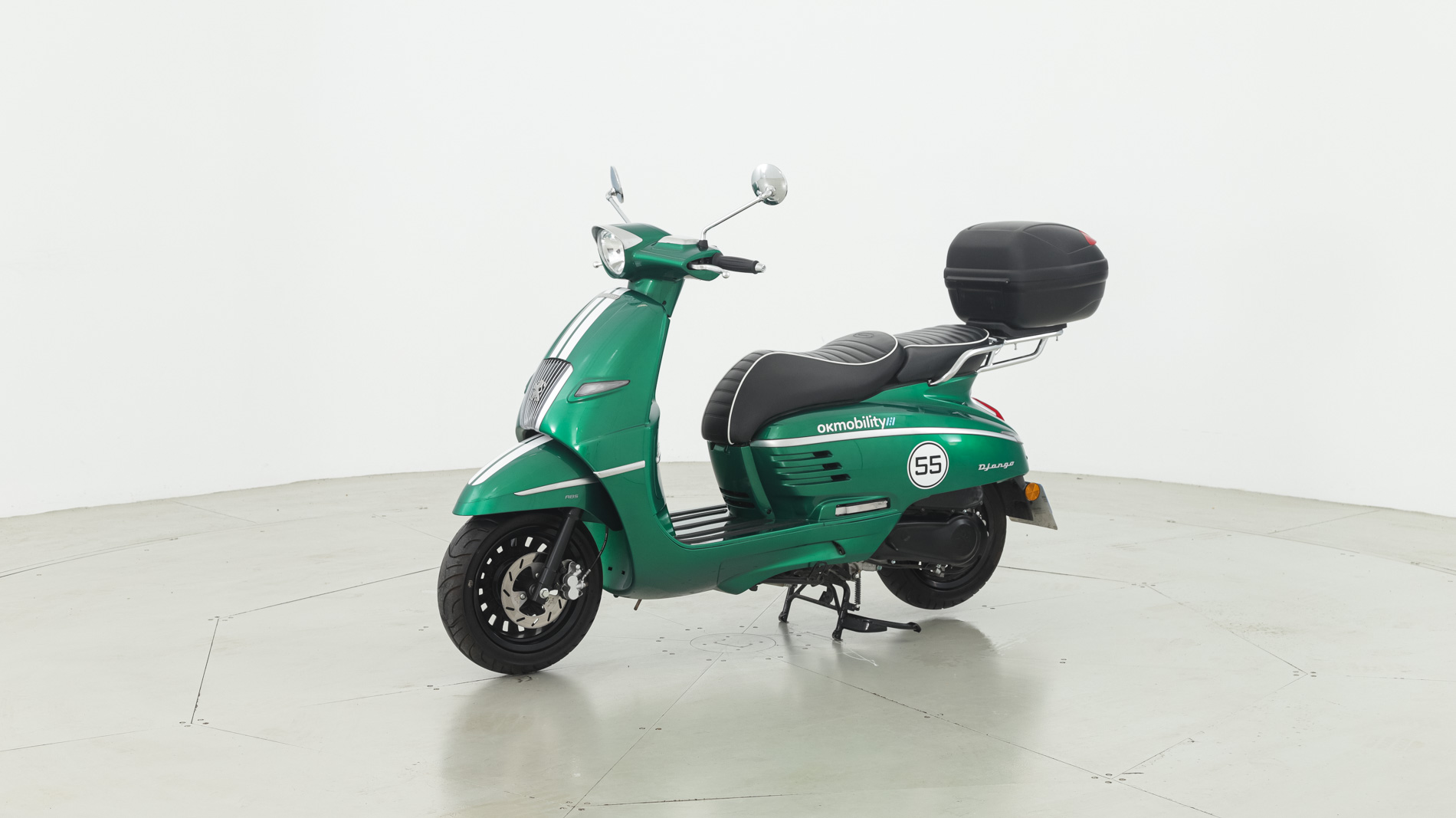 peugeot django 125 shadow 125CC 2022 racing green 5