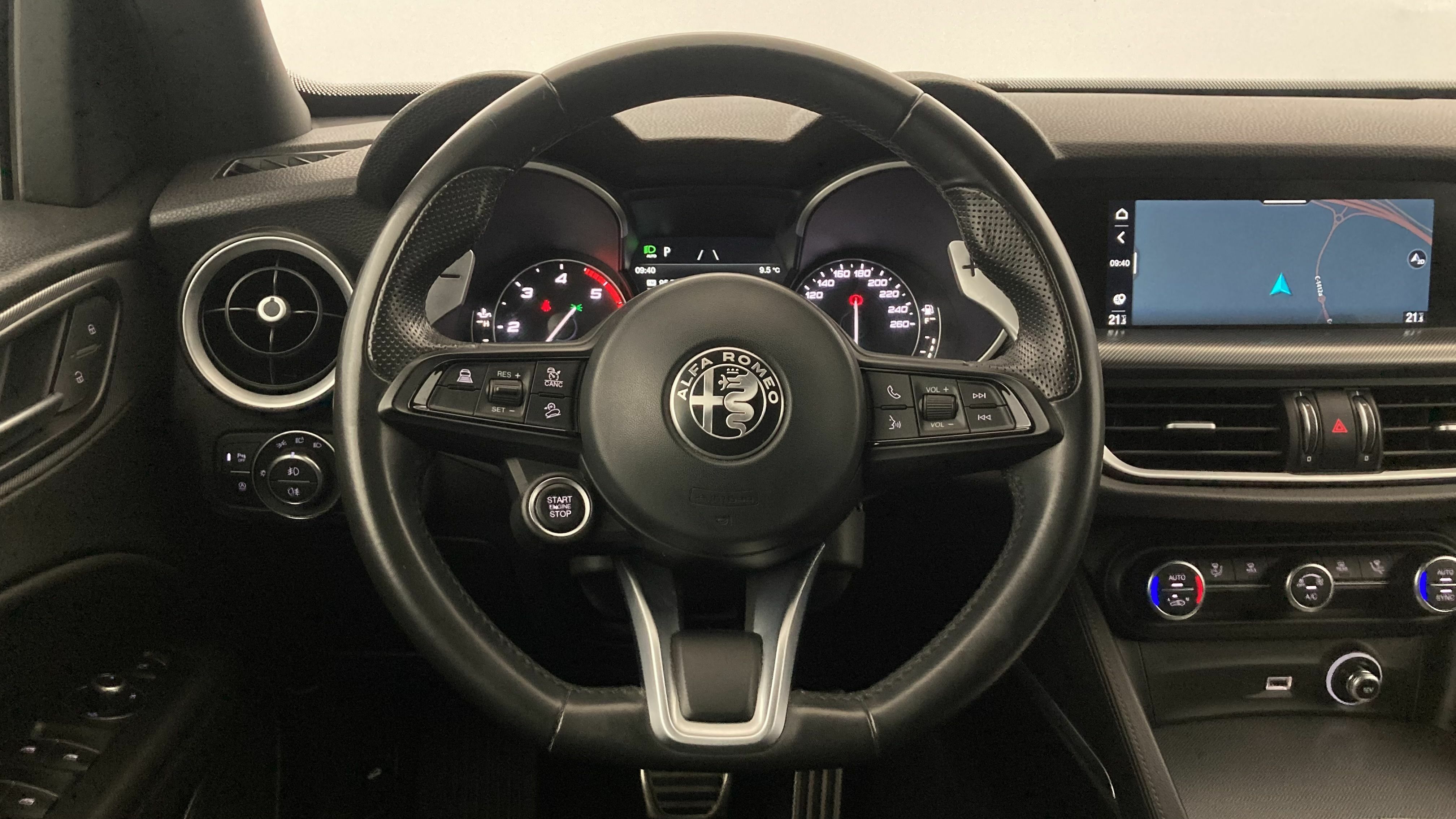 alfa romeo stelvio sprint 2.2 JTD 160 RWD CA 2022 bianco arctic 16