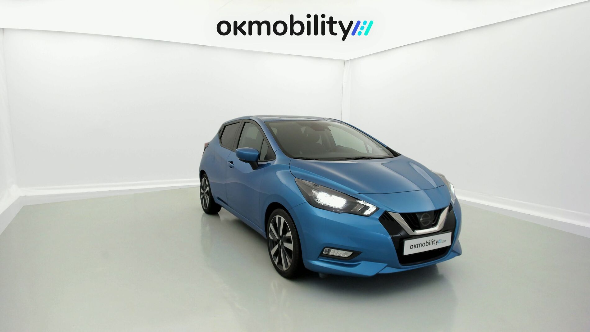 nissan micra tekna 1.0 IG-T 92 2022 blue power 3