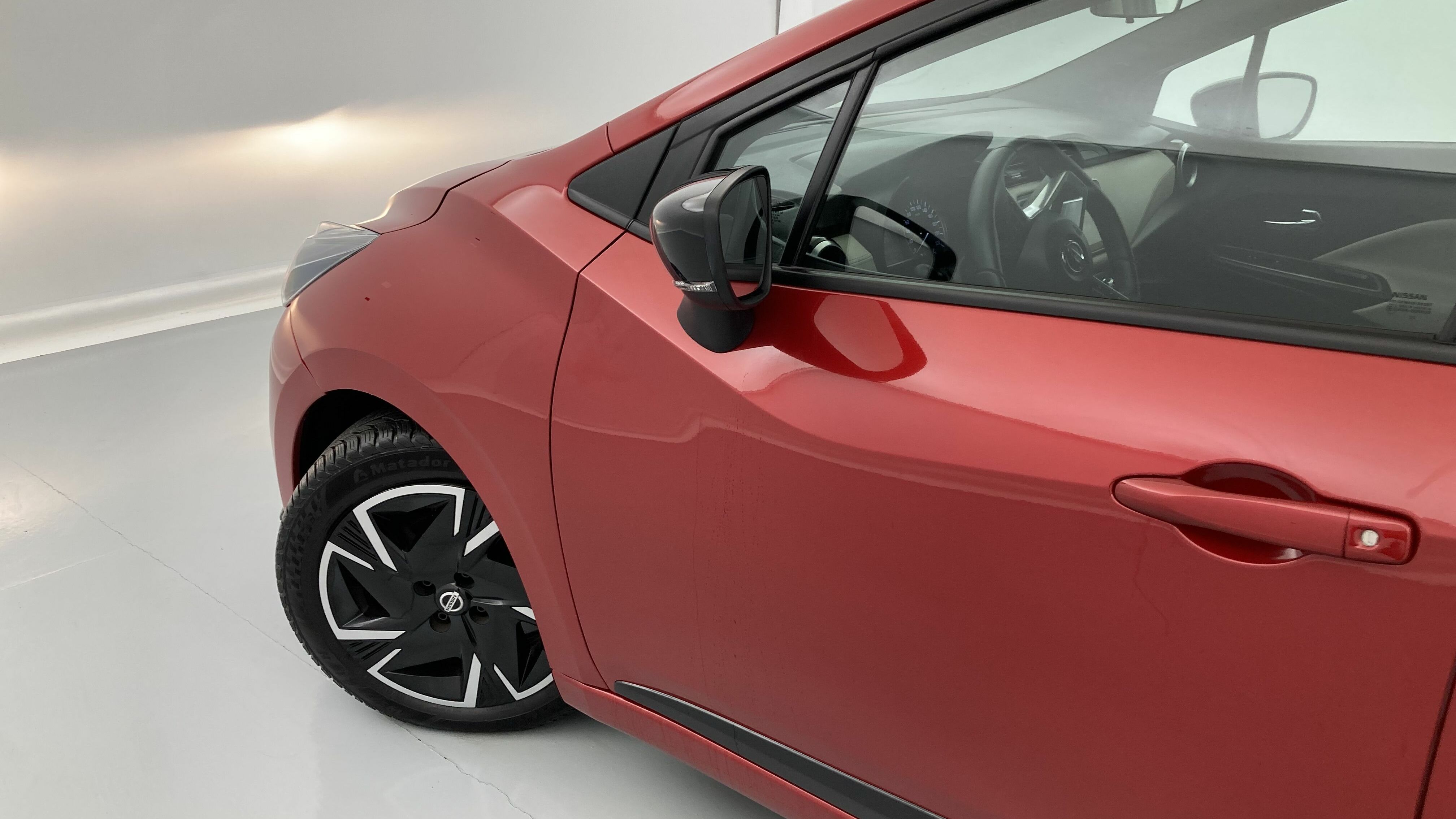 nissan micra n-design 1.0 IG-T 92 XTRONIC 2022 red passion 29