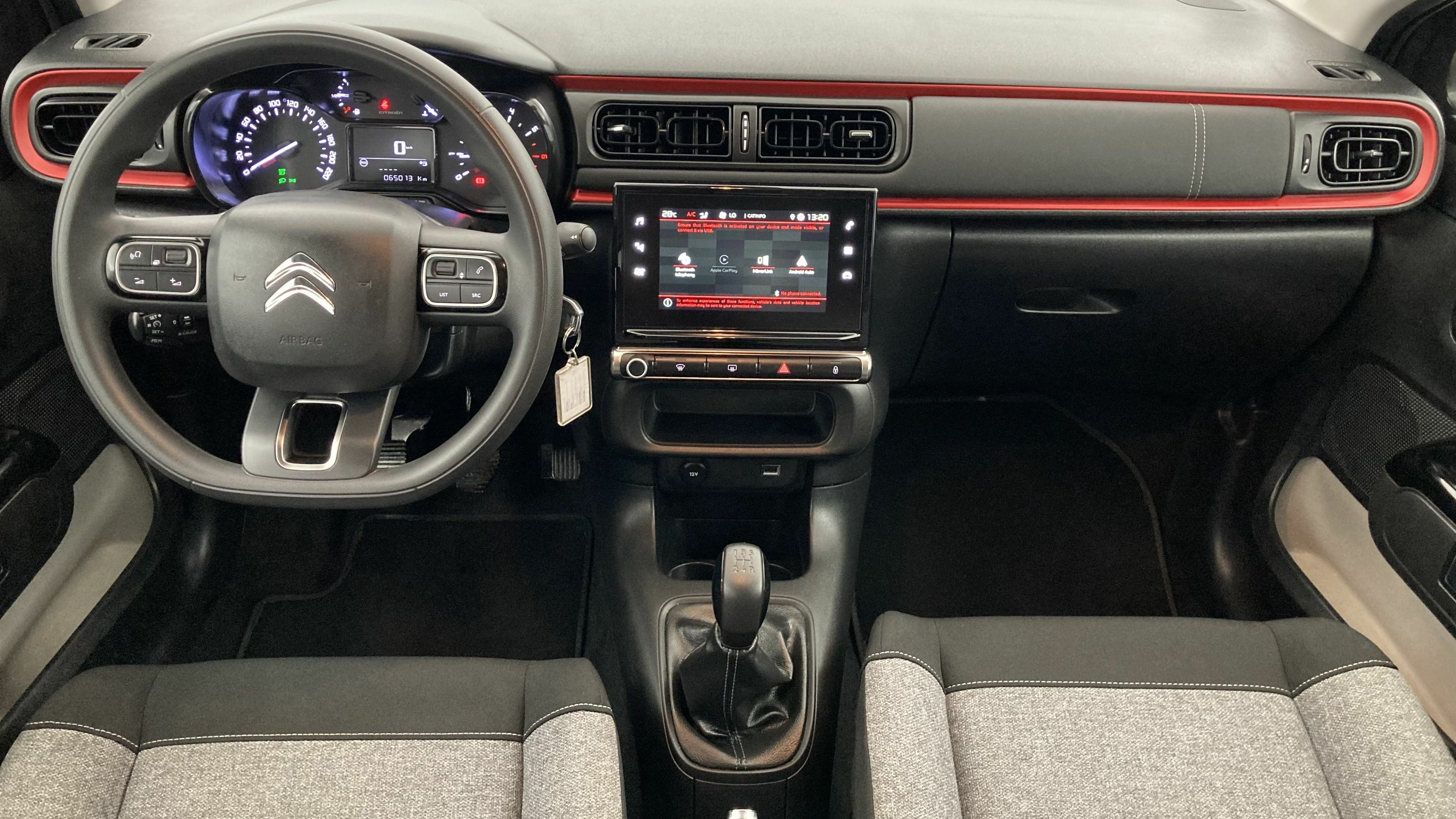 citroen c3 c series 1.2 PURETECH 83 2022 platinium grau metallic 17