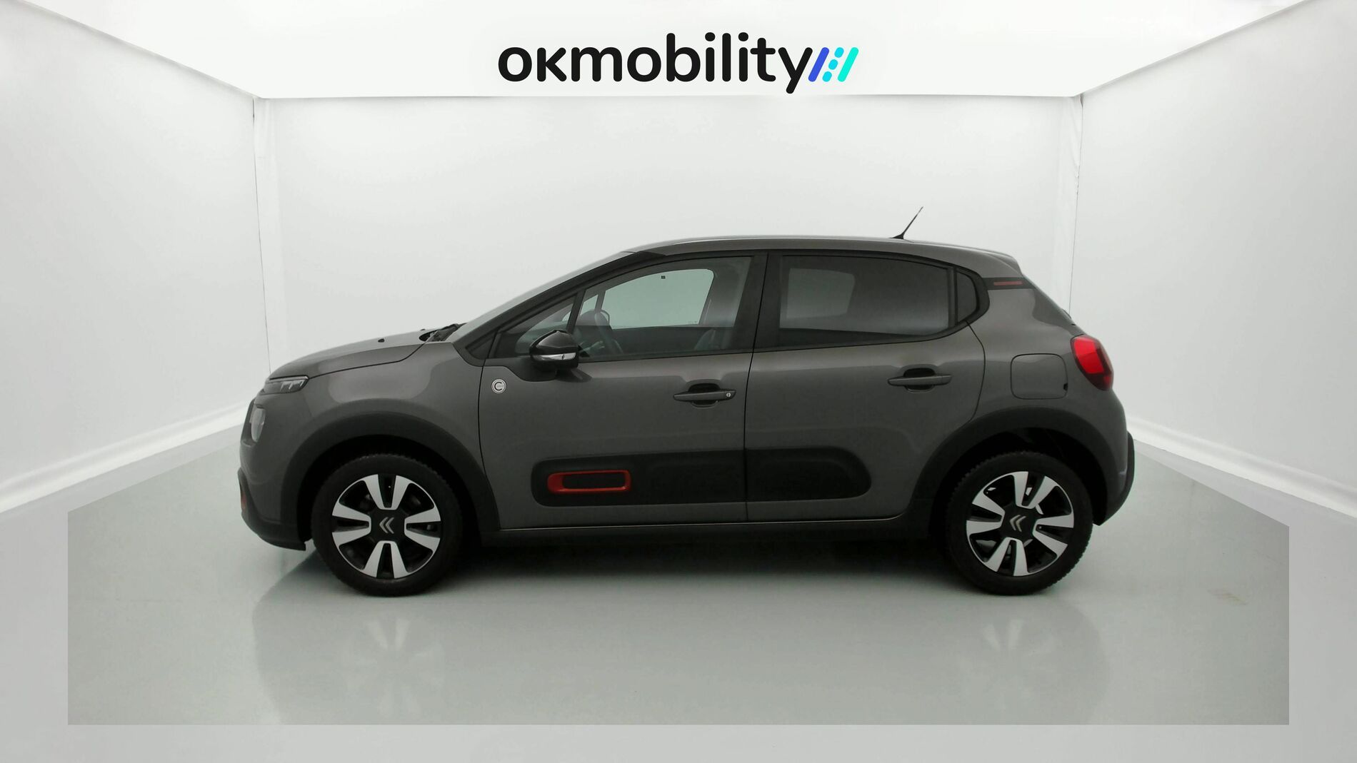 citroen c3 c series 1.2 PURETECH 83 2022 platinium grau metallic 8