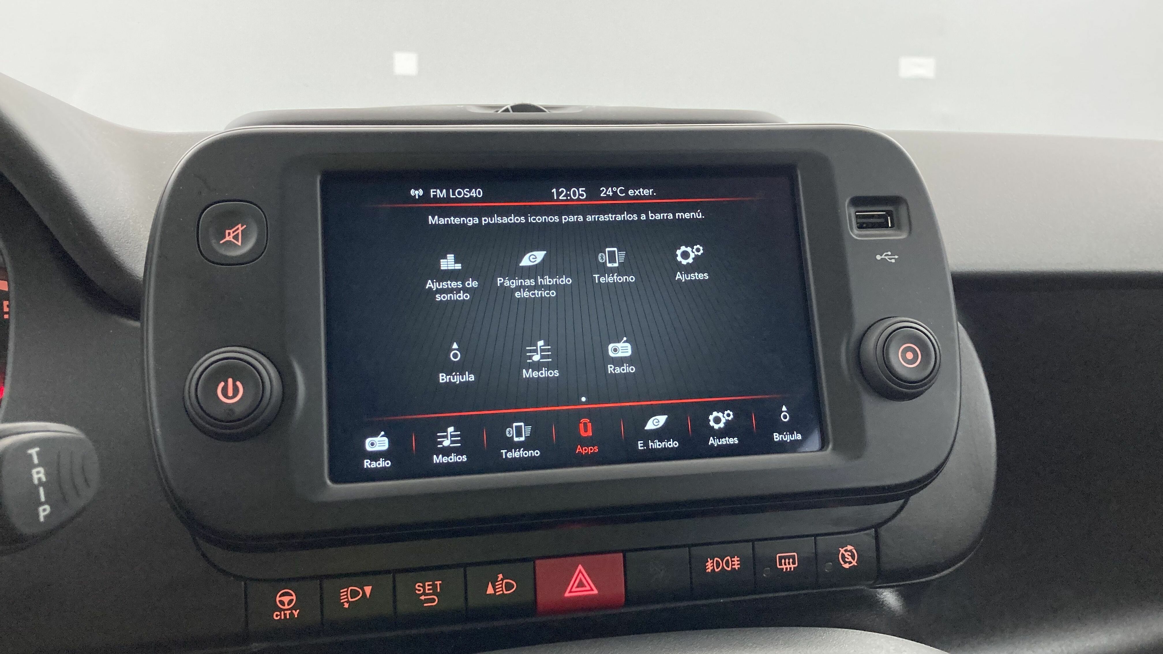 fiat panda cross city plus 1.0 HYBRID 70 MHEV 2023 cinema schwarz 20