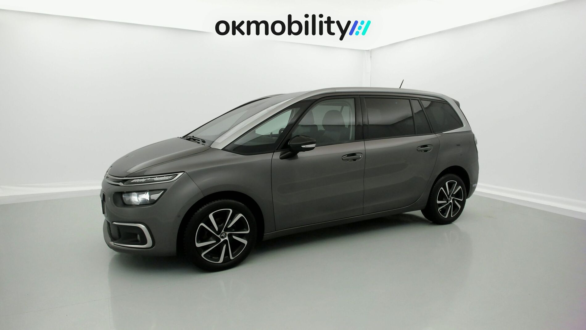 citroen c4 grand spacetourer shine pack 1.5 BLUEHDI 130 EAT 2021 platinum-grau 5