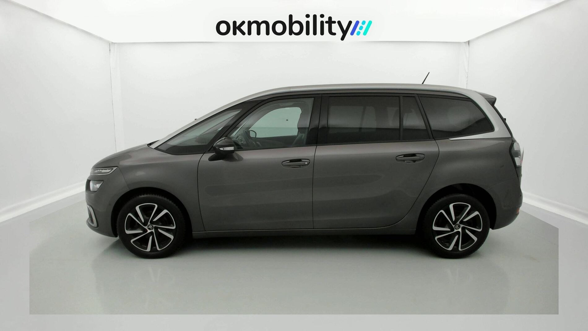 citroen c4 grand spacetourer shine pack 1.5 BLUEHDI 130 EAT 2021 platinum-grau 7