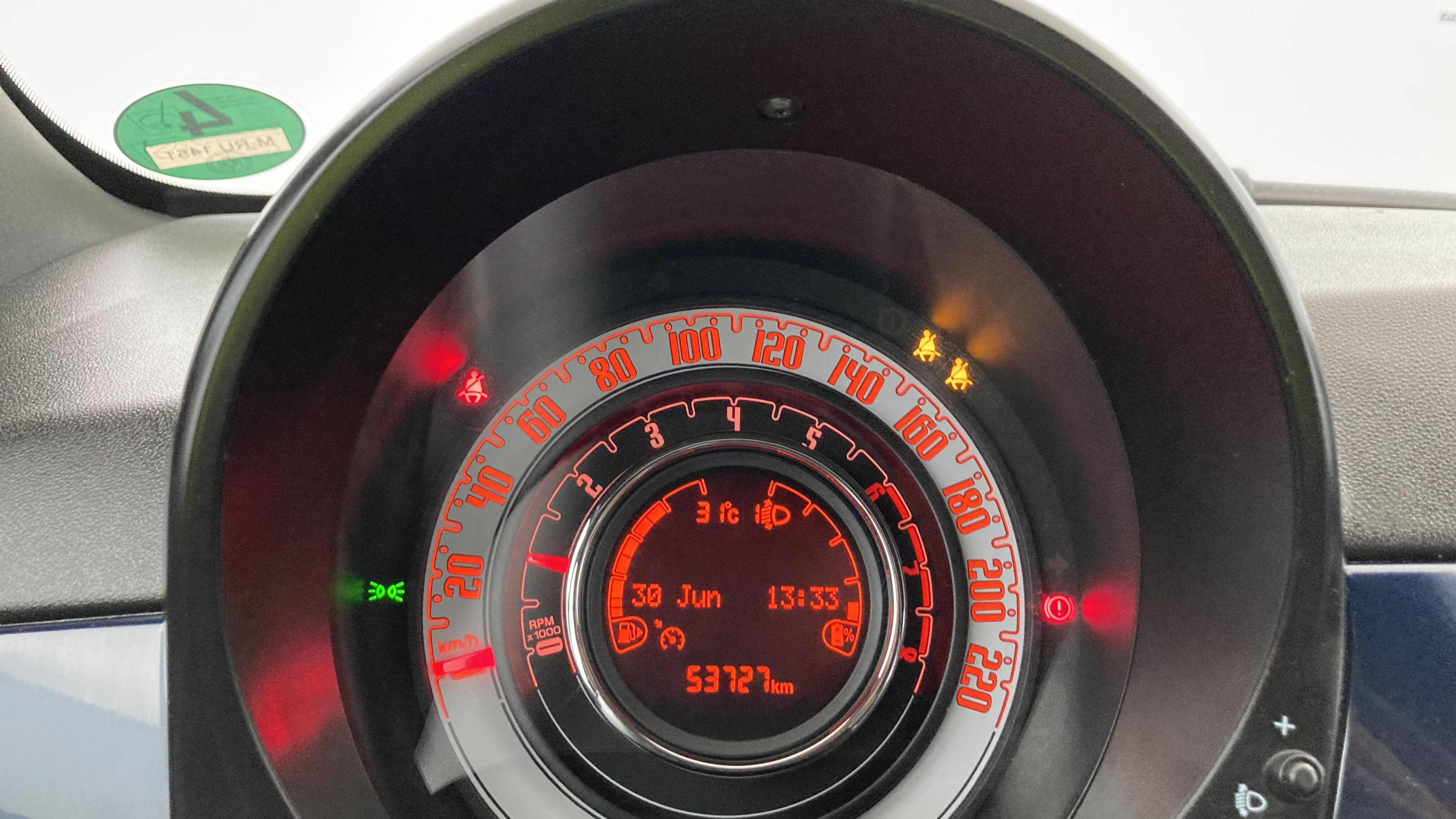 fiat 500c dolcevita 1.0 HYBRID 70 MHEV 2022 azul dipinto 19