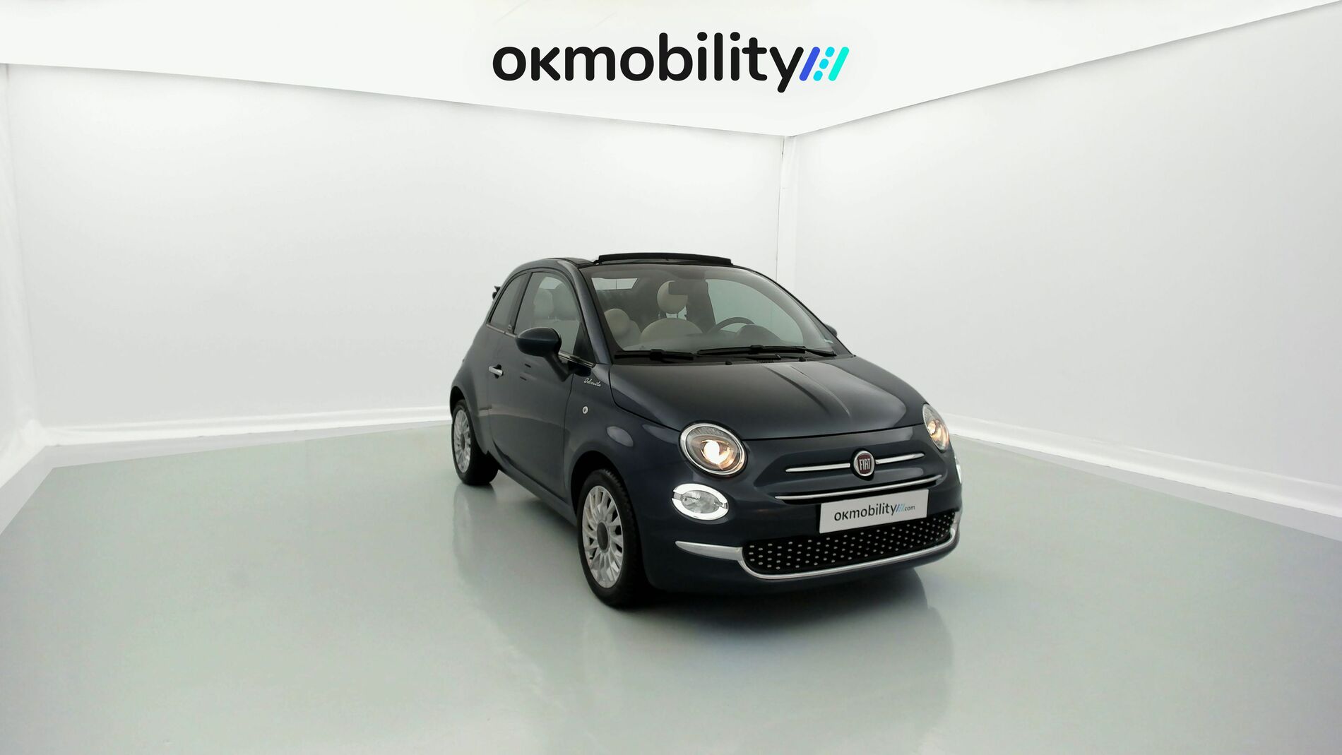 fiat 500c dolcevita 1.0 HYBRID 70 MHEV 2022 azul dipinto 3