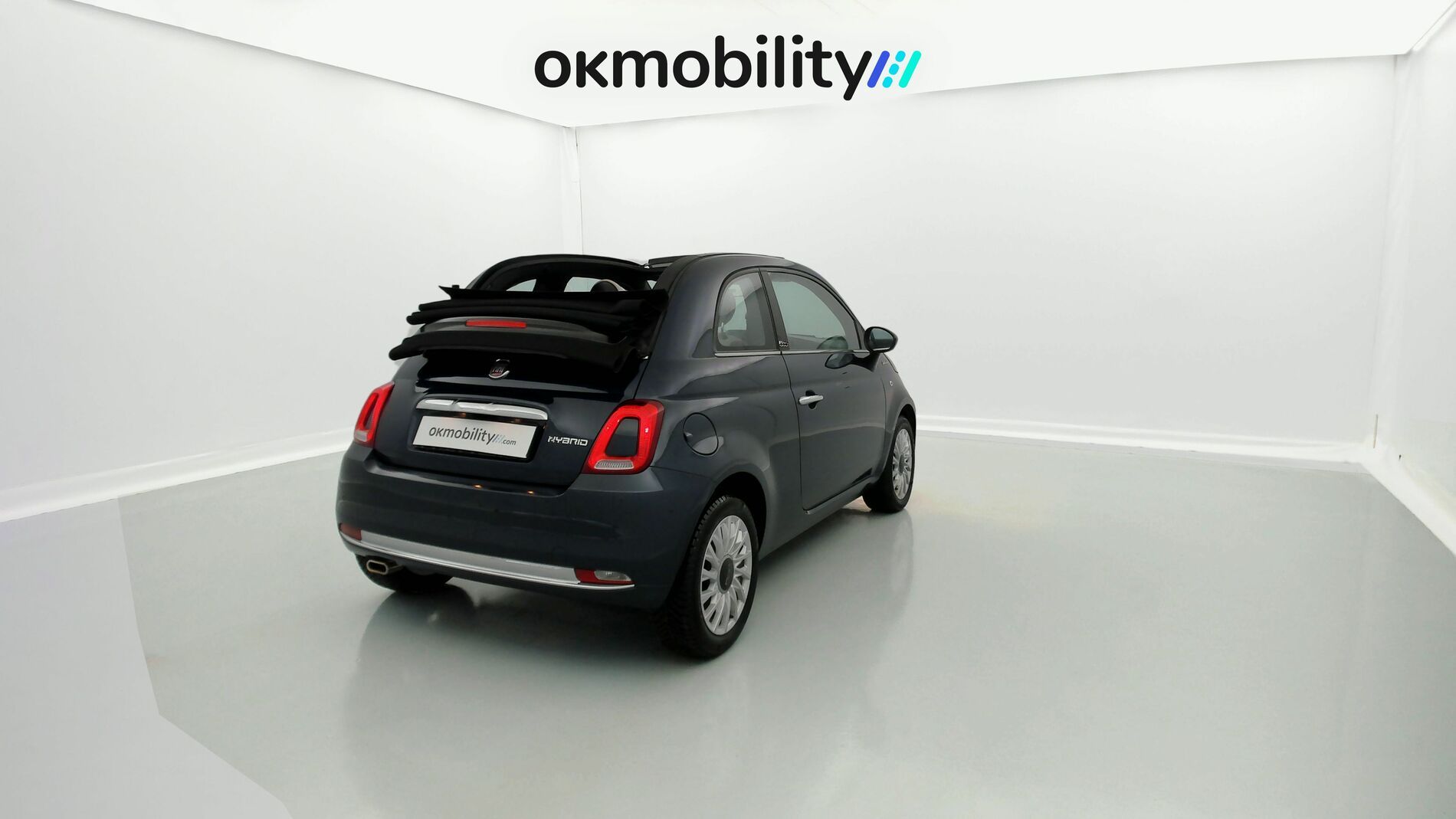 fiat 500c dolcevita 1.0 HYBRID 70 MHEV 2022 azul dipinto 12
