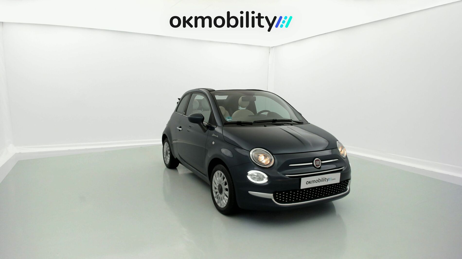 fiat 500c dolcevita 1.0 HYBRID 70 MHEV 2022 azul dipinto 3