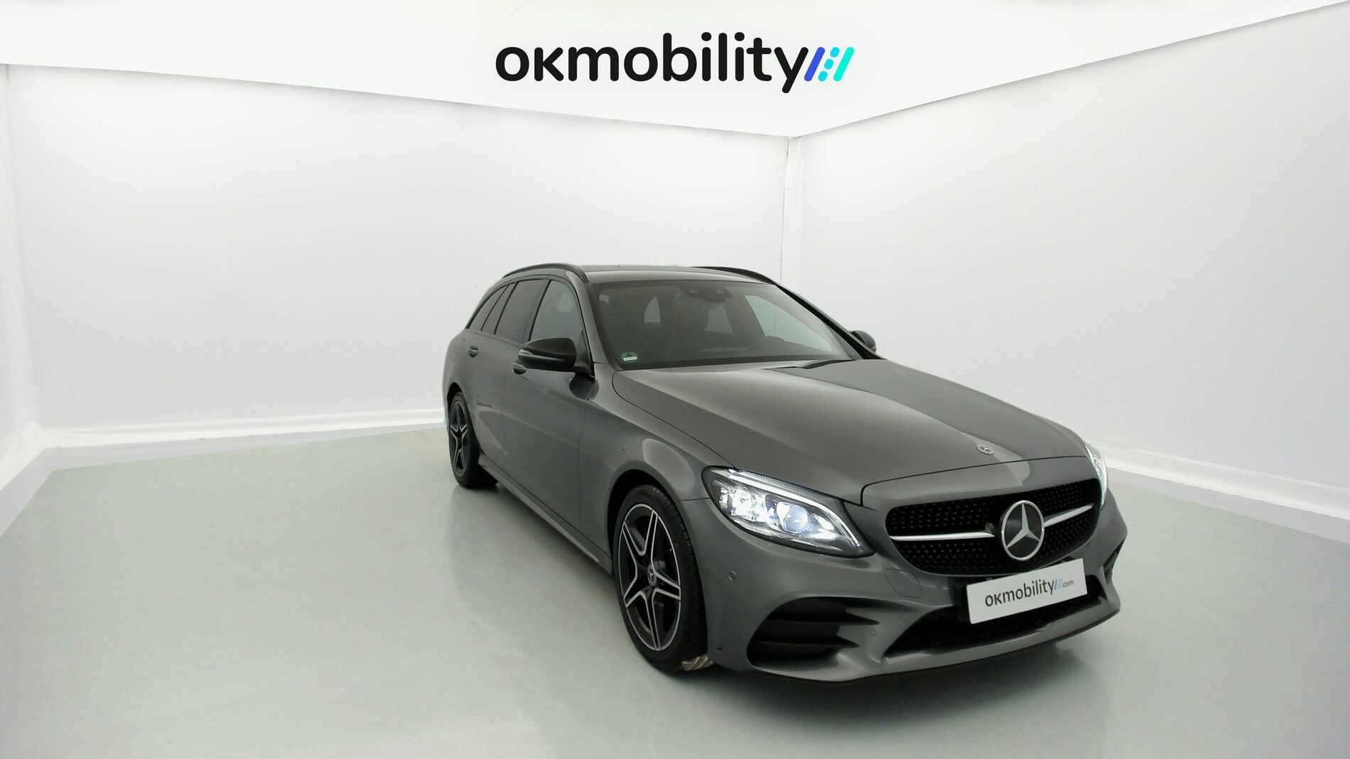 mercedes benz clase c estate amg line 220D 194 DCT 2021 grey metal 3