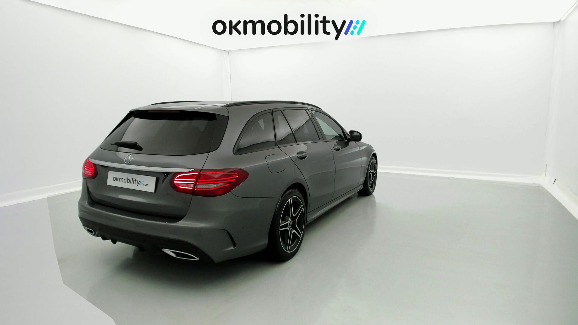mercedes benz clase c estate amg line 220D 194 DCT 2021 grey metal 11