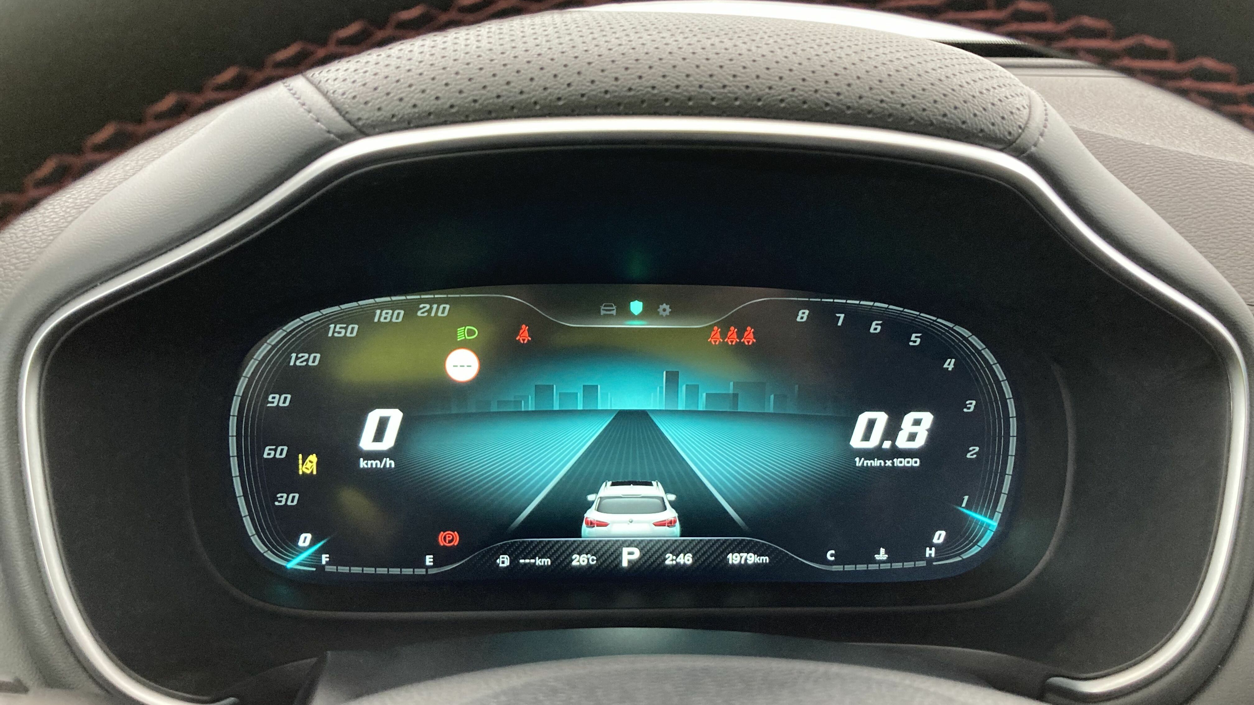 mg hs luxury 1.5 T-GDI 162 AT 2024 iron oxide grey 19