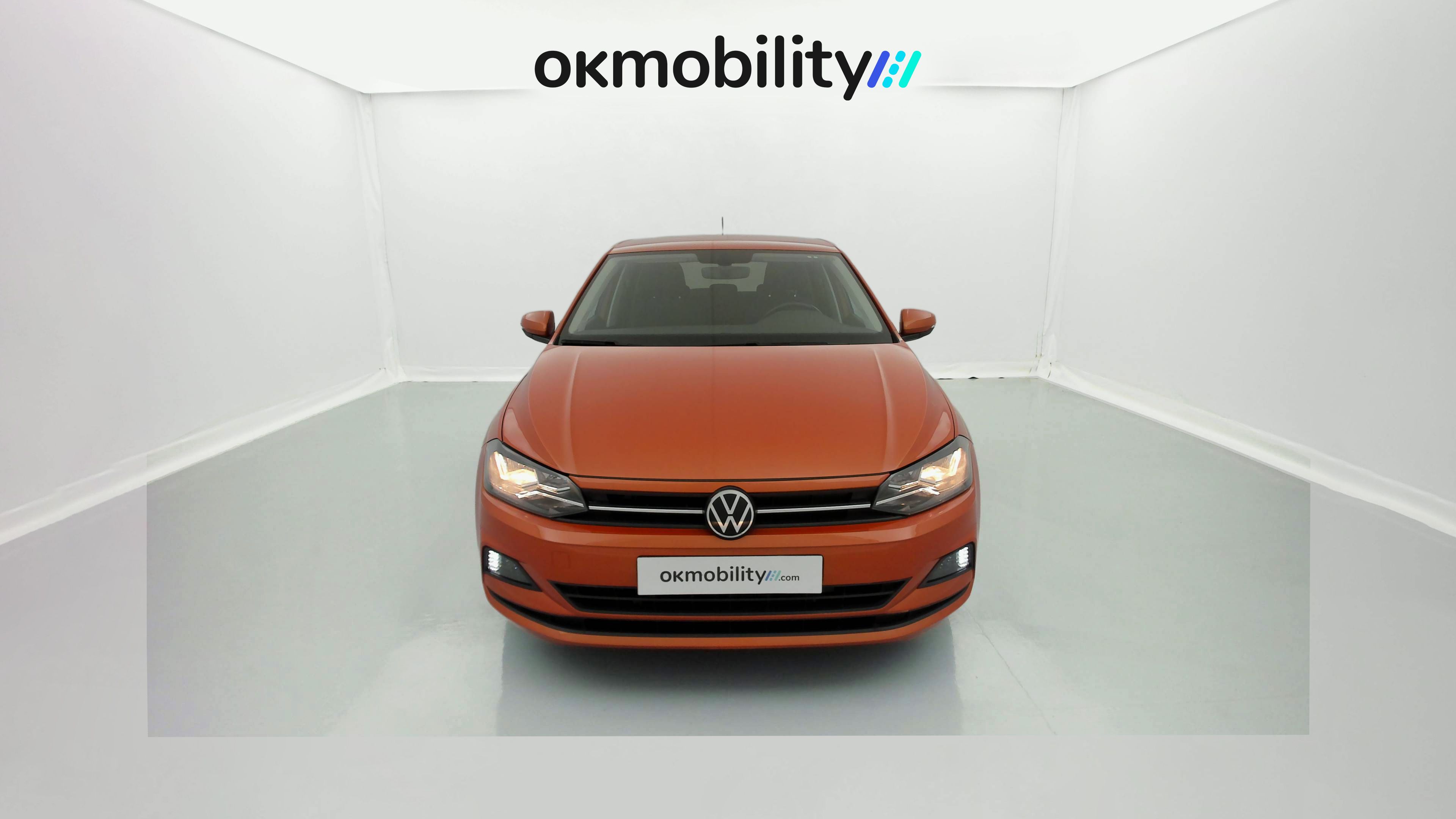 volkswagen polo united 1.0 TSI 95 2020 energetic orange metallic 2